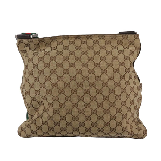 Gucci Double Pocket Web Messenger - Brandsamsara