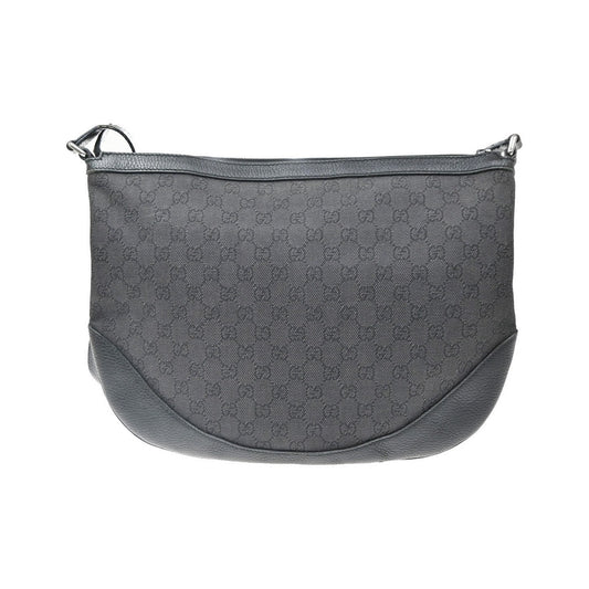Gucci Shoulder Canvas, Black, Canvas, Shoulder Bag