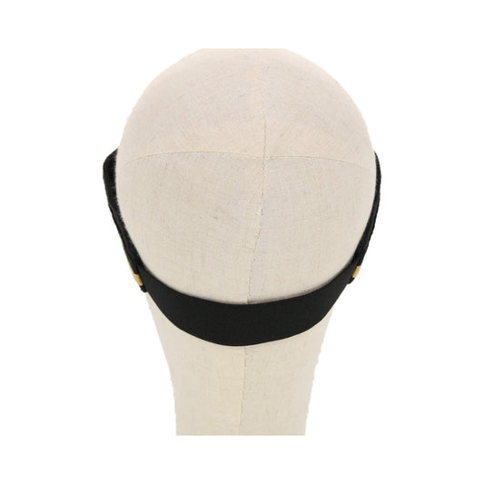 Gucci Sun Visor Canvas, Black, Canvas, Head Accessory