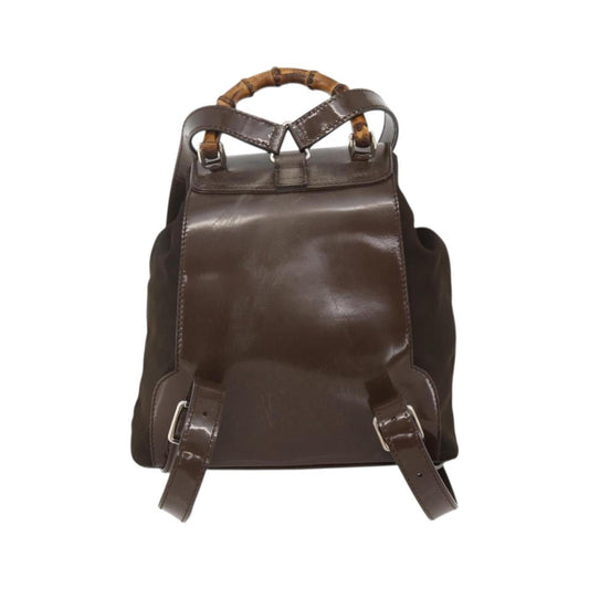 Gucci Vintage Bamboo Backpack - Brandsamsara