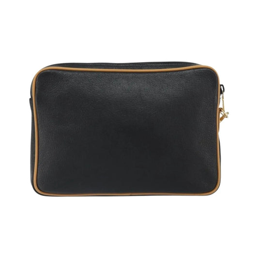 Gucci Vintage clutch Leather, Black, Leather, Clutch