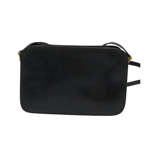 Gucci Vintage Leather, Black, Leather, Shoulder Bag