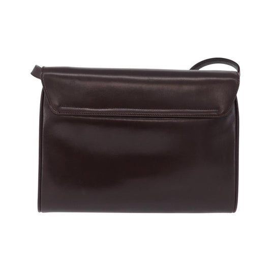 Gucci Vintage Leather, Brown, Leather, Shoulder Bag