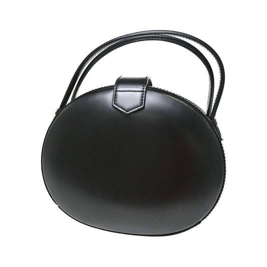 Loewe Anagram Leather, Black, Leather, Handbag