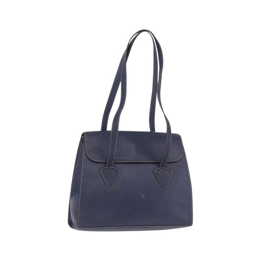 Loewe Tote Leather, Navy, Leather, Tote Bag