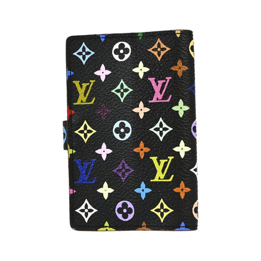 Louis Vuitton Agenda Cover Canvas Multicolor, Multicolour, Canvas, Wallet