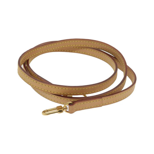 Louis Vuitton Bandouliere Leather, Beige, Leather, Straps