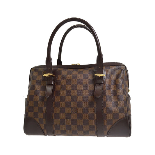 Louis Vuitton Berkeley Damier, Brown, Canvas, Handbag