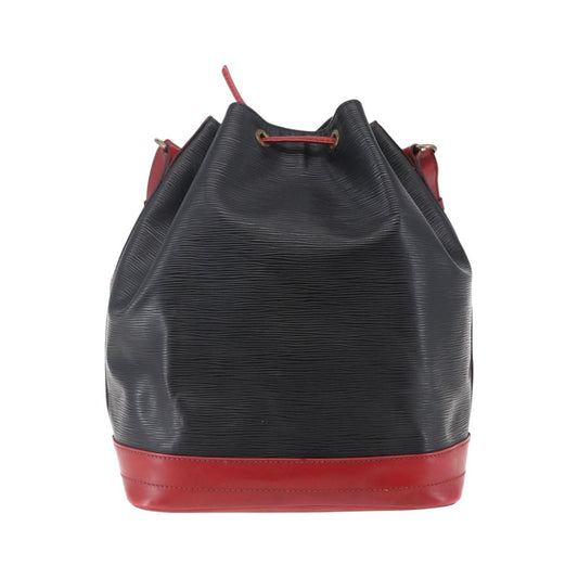 Louis Vuitton Bicolor Noe Epi Leather, Black, Leather, Handbag