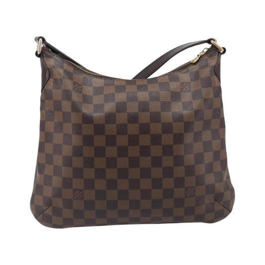 Louis Vuitton Bloomsbury Damier, Brown, Canvas, Shoulder Bag