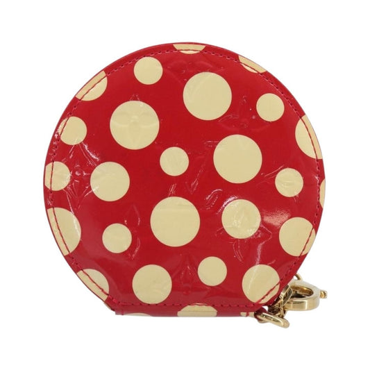 Louis Vuitton Boite Chapeau Coin Purse Monogram Vernis Animania, Red, Patent Leather, Wallet