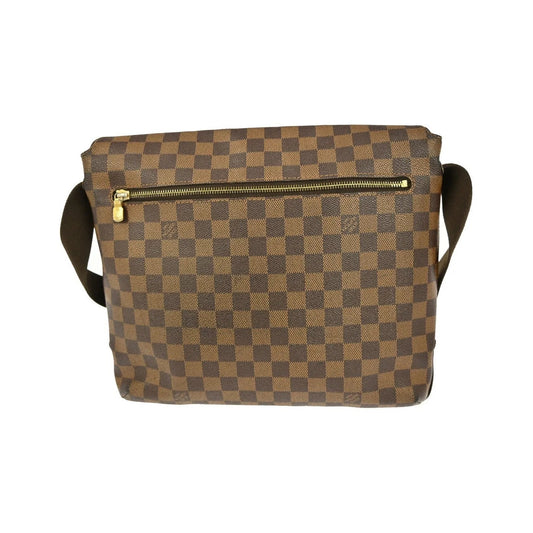 Louis Vuitton Brooklyn Damier, Brown, Canvas, Crossbody Bag