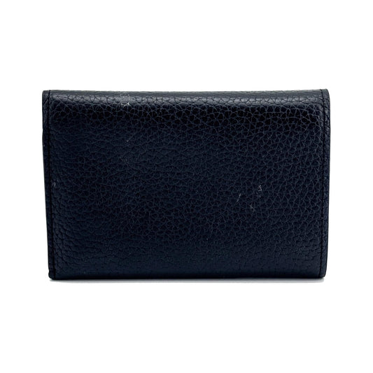 Louis Vuitton Capucines Taurillon Leather, Black, Leather, Wallet