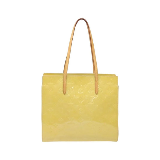 Louis Vuitton Catalina Monogram Vernis, Yellow, Patent Leather, Tote Bag