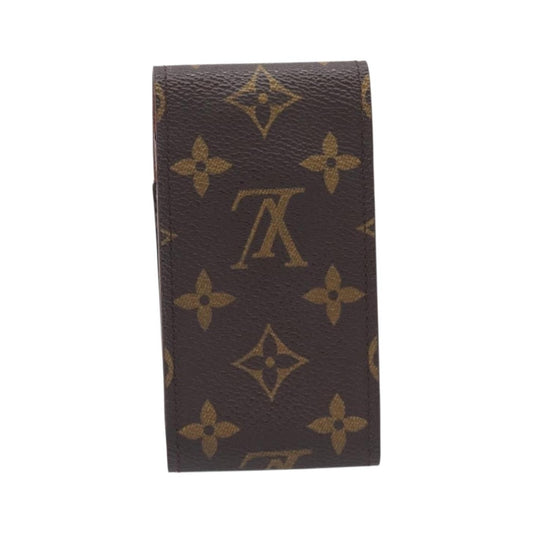 Louis Vuitton Cigarette Case Monogram Canvas, Brown, Canvas, Clutch
