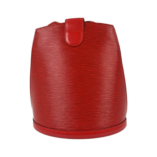 Louis Vuitton Cluny Epi, Red, Leather, Shoulder Bag