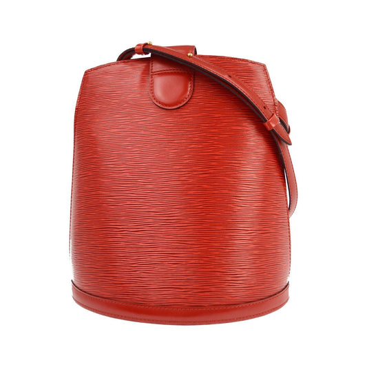 Louis Vuitton Cluny Epi Leather, Red, Leather, Shoulder Bag