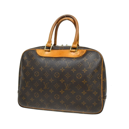 Louis Vuitton Deauville Monogram, Brown, Canvas, Handbag