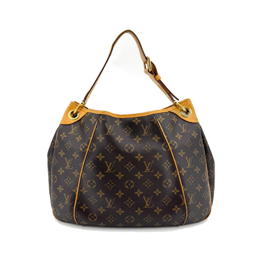 Louis Vuitton Galliera Monogram Canvas, Brown, Canvas, Handbag