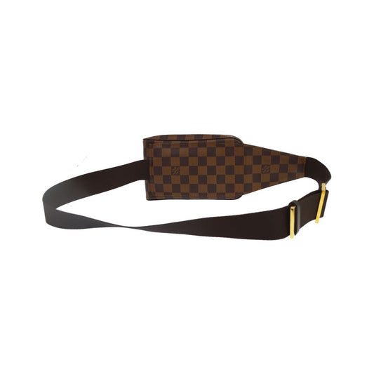 Louis Vuitton Geronimos Waist Damier Ebene, Brown, Canvas, Shoulder Bag
