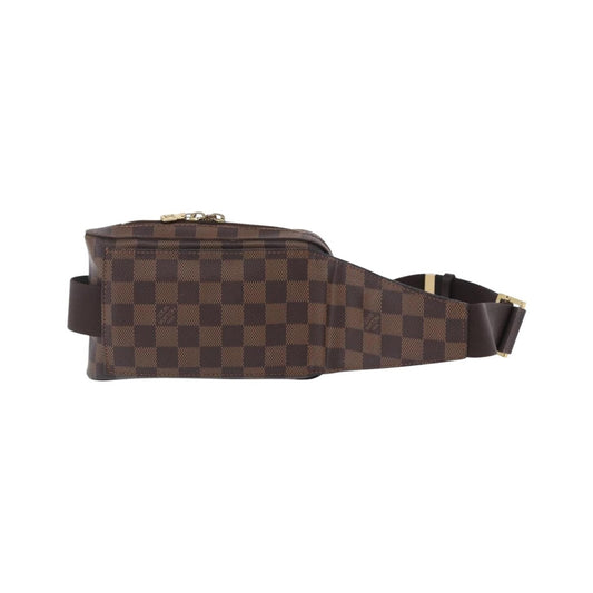 Louis Vuitton Geronimos Waist Damier Ebene, Brown, Canvas, Shoulder Bag
