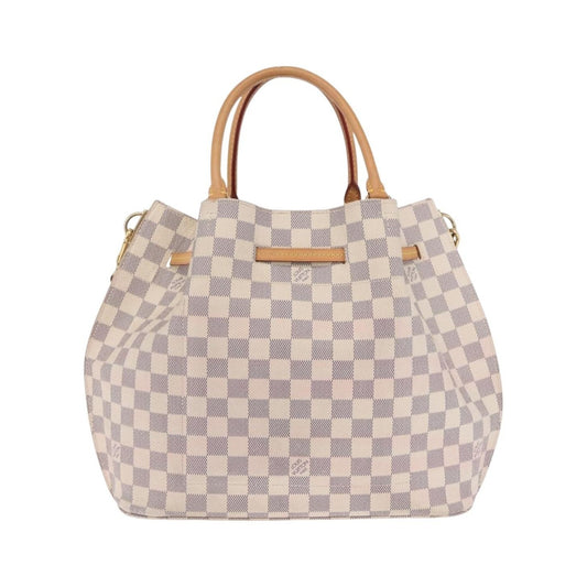 Louis Vuitton Girolata Damier, White, Canvas, Handbag
