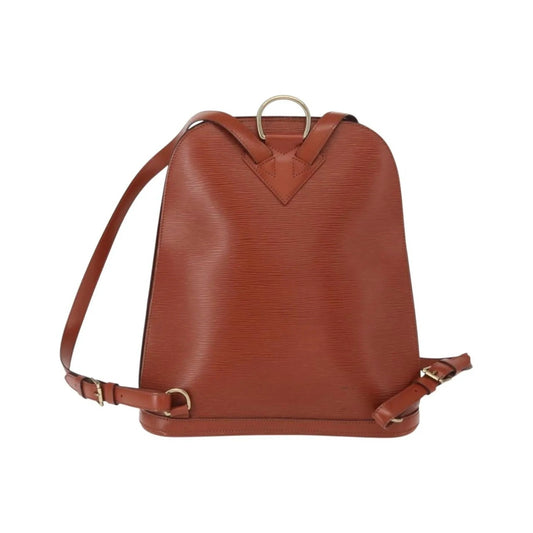Louis Vuitton Gobelins Epi Leather, Brown, Leather, Backpack