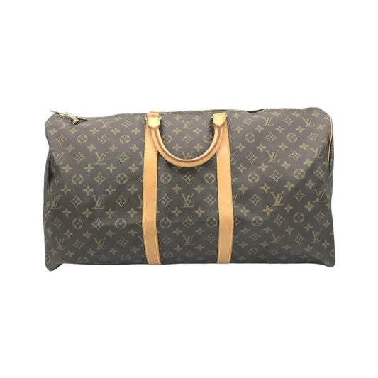 Louis Vuitton Keepall Monogram Canvas, Brown, Canvas, Travel Bag