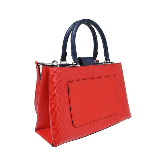 Louis Vuitton Kleber Epi Leather, Red, Leather, Handbag