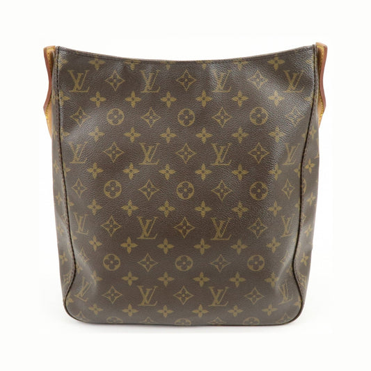 Louis Vuitton Looping Monogram Canvas, Brown, Canvas, Handbag