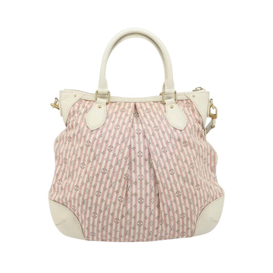 Louis Vuitton Marina Mini Lin Croisette, Pink, Canvas, Handbag