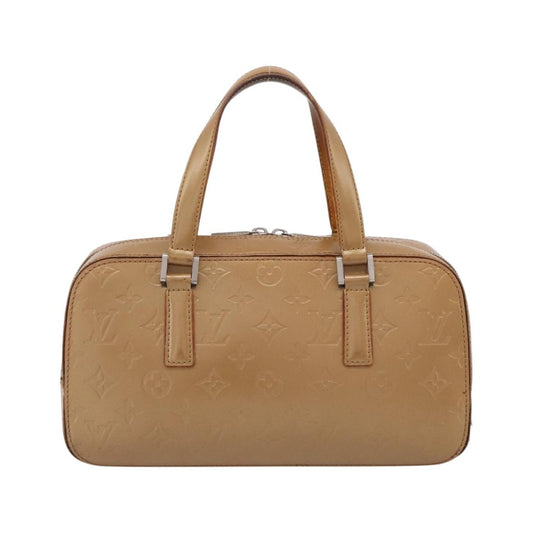 Louis Vuitton Mat Shelton Monogram Vernis, Brown, Patent Leather, Handbag