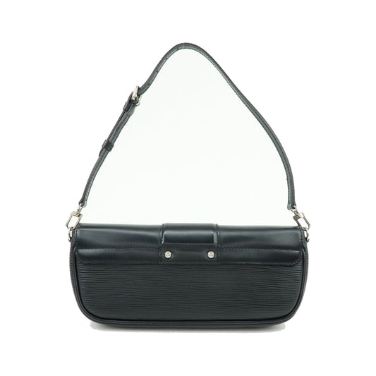Louis Vuitton Montaigne Clutch Epi Leather, Black, Leather, Clutch