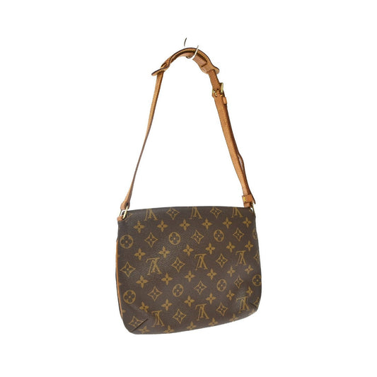 Louis Vuitton Musette Tango Monogram Canvas, Brown, Canvas, Shoulder Bag