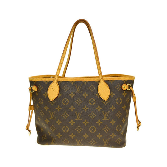Louis Vuitton Neverfull Monogram, Brown, Canvas, Tote Bag