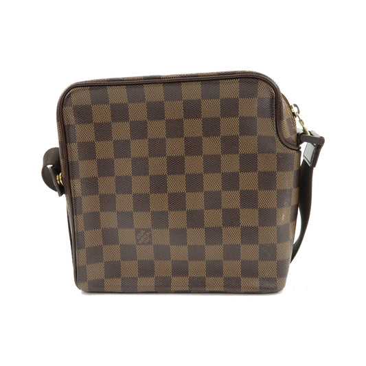 Louis Vuitton Olav Damier, Brown, Canvas, Handbag