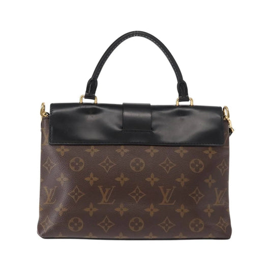 Louis Vuitton One Handle Flap Monogram Canvas and Leather, Brown, Canvas, Handbag