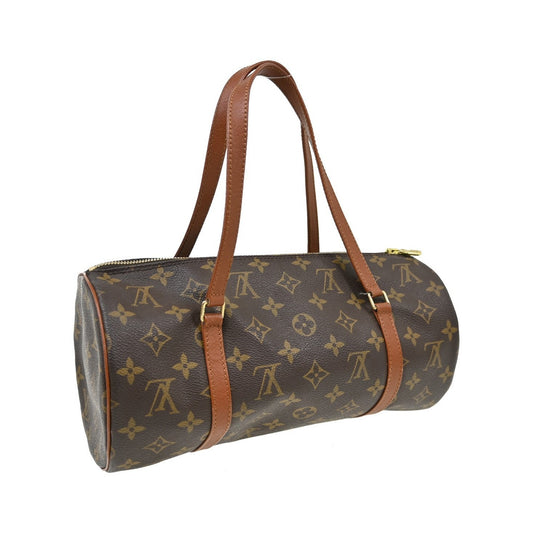 Louis Vuitton Papillon Monogram Canvas, Brown, Canvas, Handbag