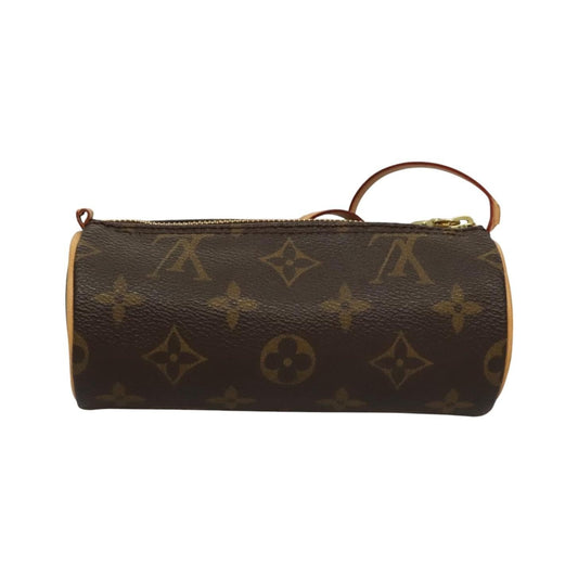 Louis Vuitton Papillon Pochette Monogram Canvas, Brown, Canvas, Clutch