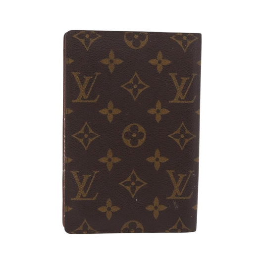 Louis Vuitton Passport Cover Monogram Canvas, Brown, Canvas, Briefcase