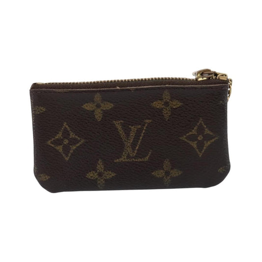 Louis Vuitton Pochette clés NM Canvas, Brown, Canvas, Wallet