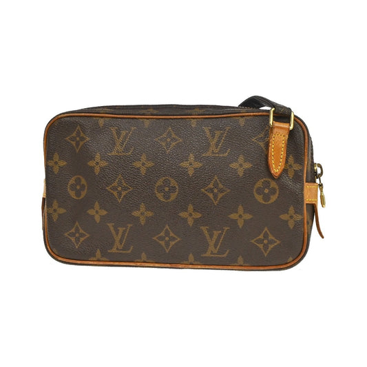 Louis Vuitton Pochette Marly Bandouliere Monogram Canvas, Brown, Canvas, Shoulder Bag