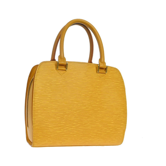 Louis Vuitton Pont Neuf Epi, Yellow, Leather, Handbag
