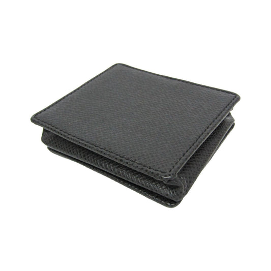 Louis Vuitton Porte Monnaie Boite Leather, Black, Leather, Wallet