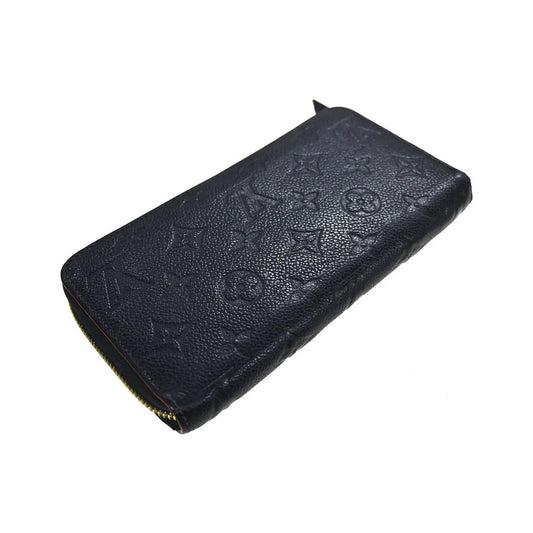 Louis Vuitton Portefeuille zippy Monogramme Empreinte Monogramme Empreinte, Navy, Leather, Wallet