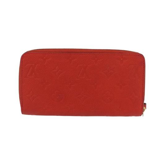 Louis Vuitton Portefeuille zippy Monogramme Empreinte Monogramme Empreinte, Orange, Leather, Wallet