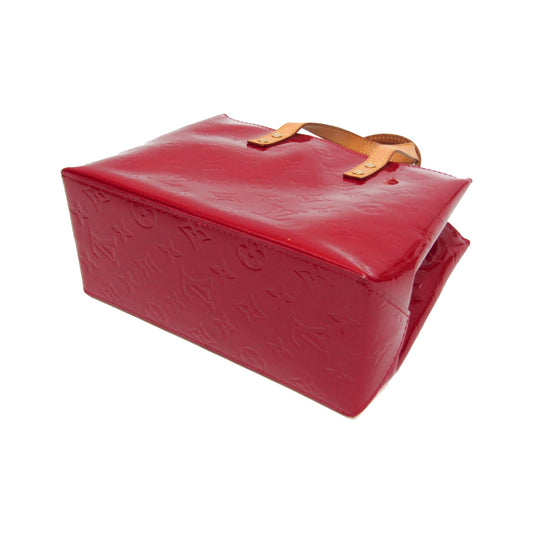 Louis Vuitton Reade Monogram Vernis, Red, Patent Leather, Handbag