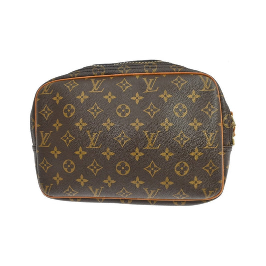 Louis Vuitton Reporter Monogram, Brown, Canvas, Shoulder Bag