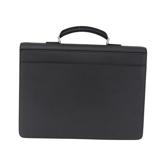 Louis Vuitton Robusto Taiga, Black, Leather, Briefcase