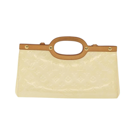 Louis Vuitton Roxbury Drive Monogram Vernis, Beige, Patent Leather, Handbag